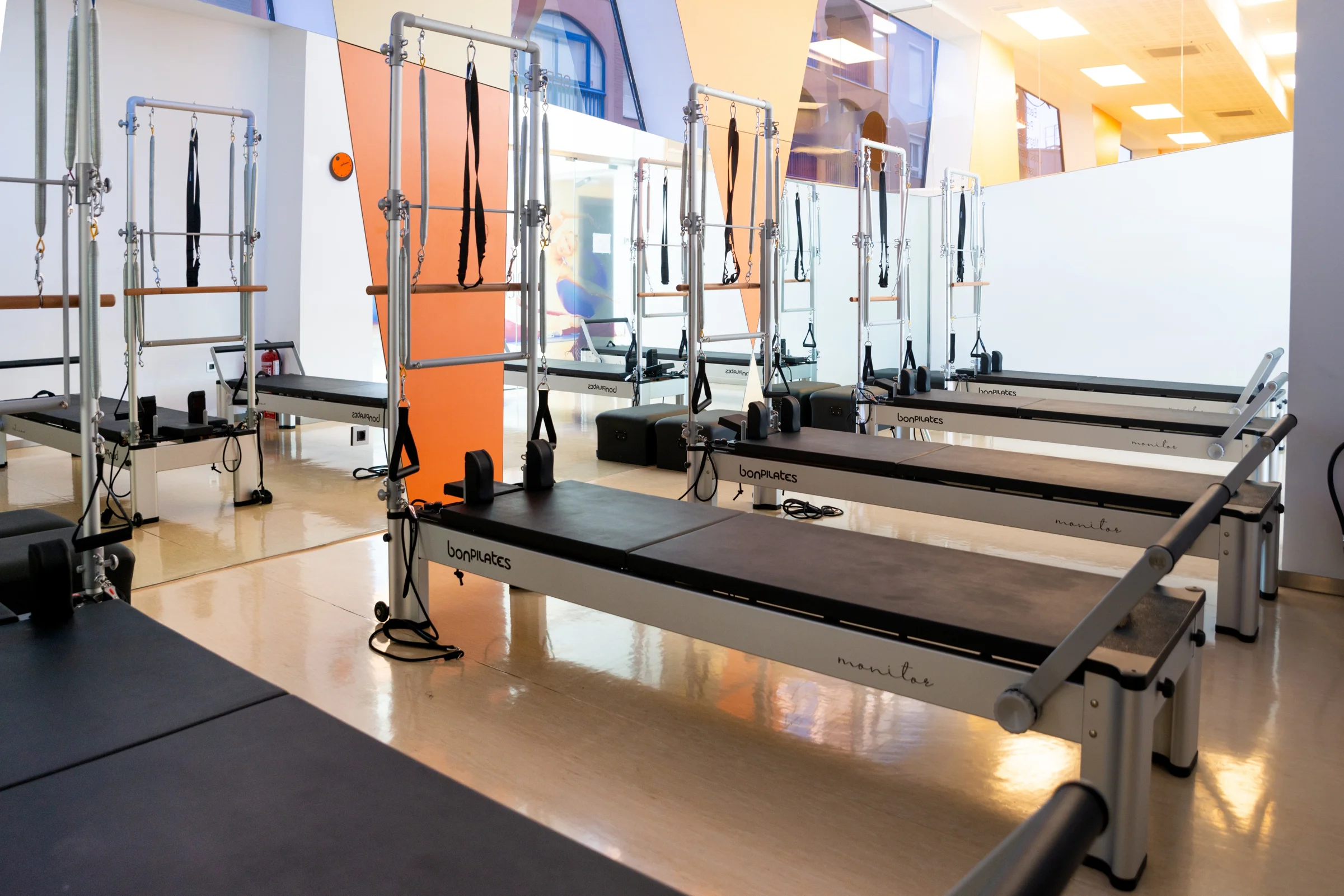 Área de Pilates Máquinas