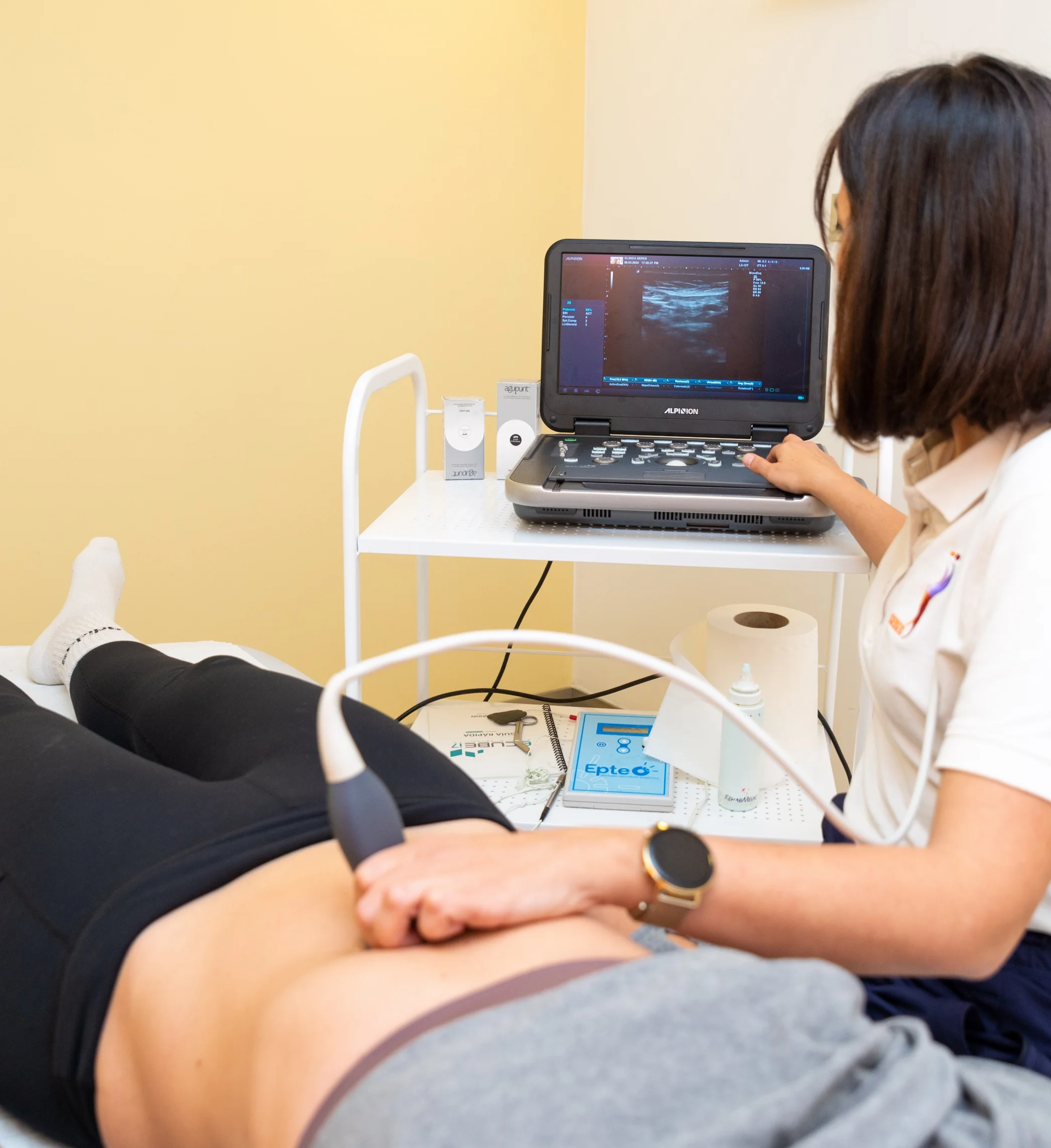 Equipo de fisioterapia uroginecológica